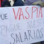 TRABAJADORES DE UNA METALURGICA REALIZARON UNA PROTESTA CONTRA EL PARALISIS DE LA PLANTA Y DEUDAS SALARIALES